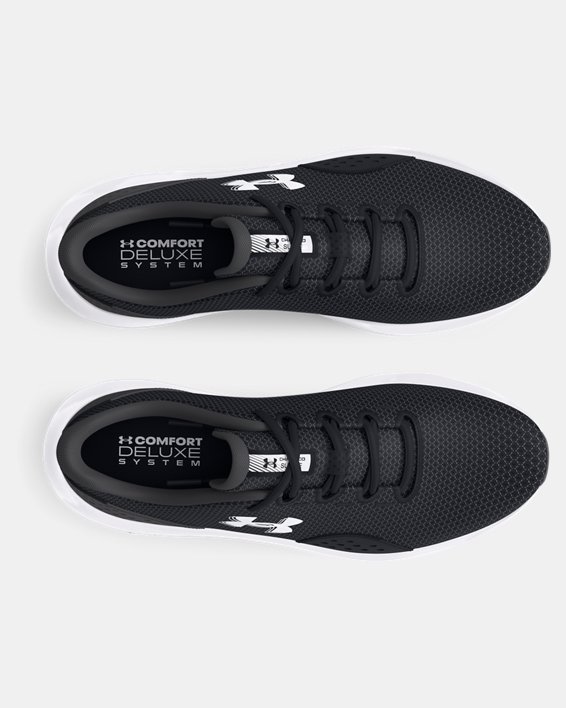 Men's UA Surge 4 Running Shoes in Black image number 2